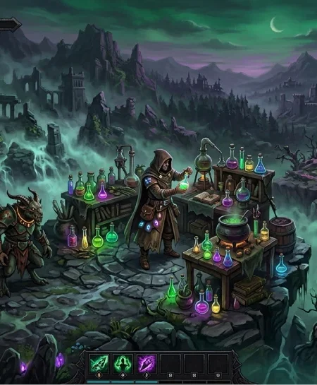 Competitive edge in The Serpent Rogue — alchemy crafting, corruption control, and survival strategy guide