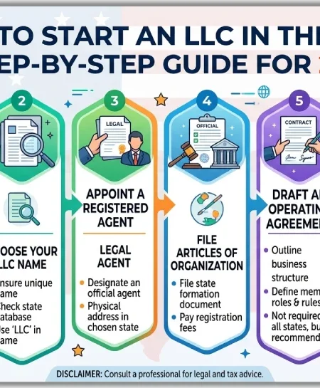 How to Start an LLC in the USA: A Step-by-Step Guide for 2026
