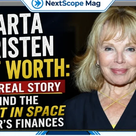 Marta Kristen net worth featured image - Lost in Space star Judy Robinson actress financial story by NextScope Mag