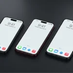 iPhone 18 Pro, iPhone 18, and iPhone 18 Pro Max concept renders showing design, display size, and rumored color options for 2026