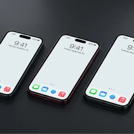 iPhone 18 Pro, iPhone 18, and iPhone 18 Pro Max concept renders showing design, display size, and rumored color options for 2026