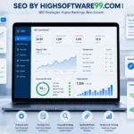 SEO by HighSoftware99.com I showing technical SEO optimization and search ranking growth