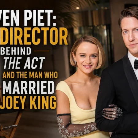 Steven Piet director and Joey King actress posing together — featured image for Steven Piet biography blog post