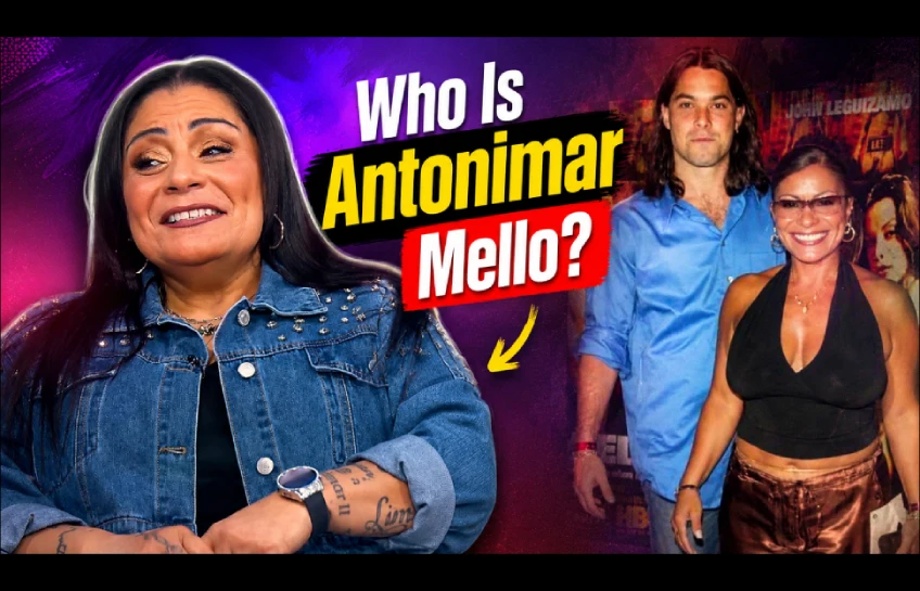 Who Is Antonimar Mello - graphic showing Lisa Lisa and Antonimar Mello together at a public event