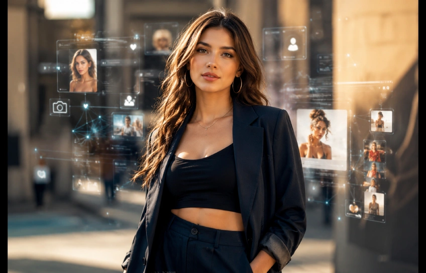 Aleksandra Plus — digital identity and authentic creator branding concept in 2026