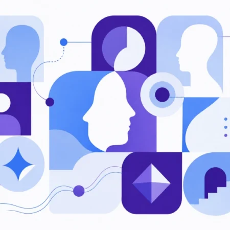 Illustration representing cadibara as a flexible digital identity concept with creative online presence elements