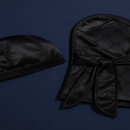 CJMonsoon silky compression wave cap and designer durag made in USA for 360 waves