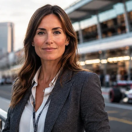 Eleanor Robb portrait in a modern professional outdoor setting