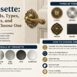 Türosette guide showing types, materials, and how to choose a door rosette design