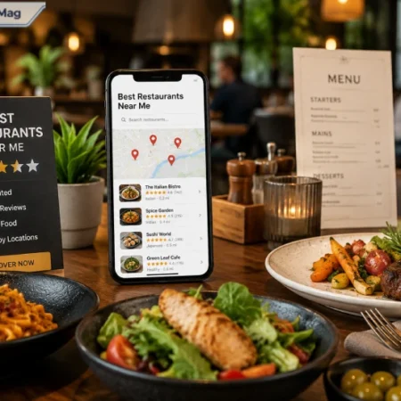 Best Restaurants Near Me guide showing top-rated nearby food places, reviews, menus, and dining options.