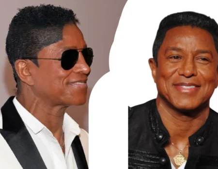 Jermaine Jackson net worth — two photos of the veteran singer and Jackson 5 founding member at public events