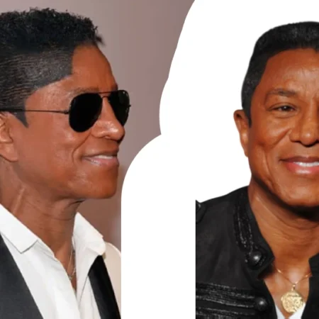 Jermaine Jackson net worth — two photos of the veteran singer and Jackson 5 founding member at public events