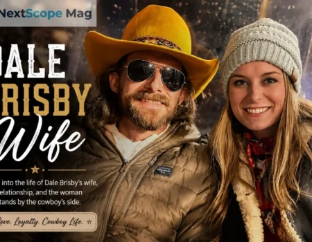 Dale Brisby wife featured in a western lifestyle portrait highlighting cowboy life, relationship, and personal story