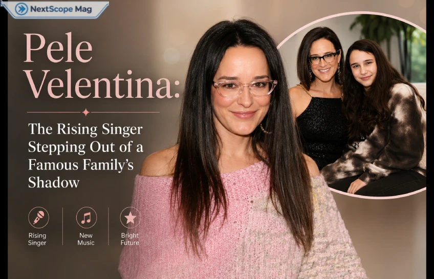 Pele Velentina rising singer with her mother Lisa Kennedy Montgomery