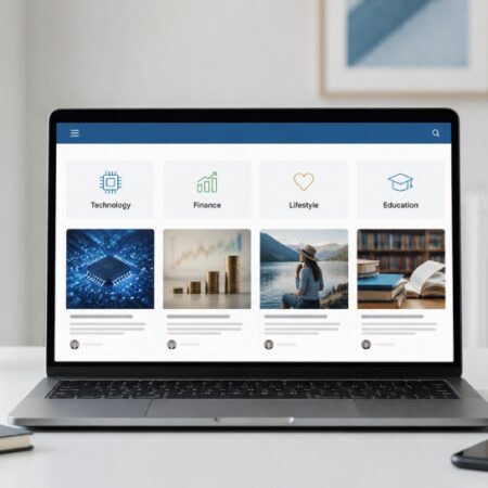 Puzutask com multi-topic content website and digital news portal overview