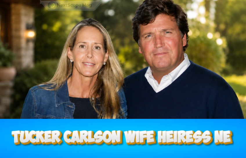 Alt Text: Tucker Carlson and wife Susan Andrews together — heiress net worth facts vs rumors explained