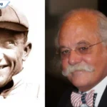Ty Cobb in his Detroit Tigers baseball cap (left) and a modern photo, featured on NextScope Mag