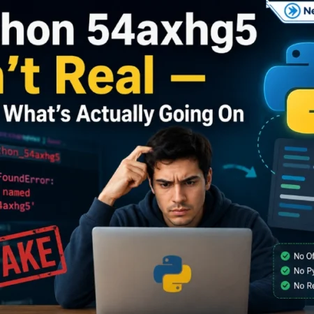 Python 54axhg5 Isn't Real — Here's What's Actually Going On