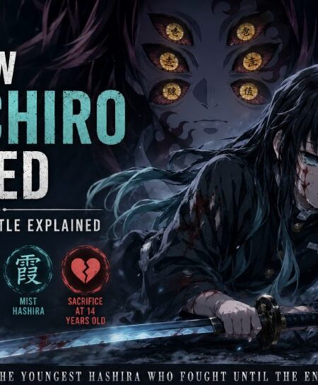 How Muichiro died in Demon Slayer during his final battle with Kokushibo