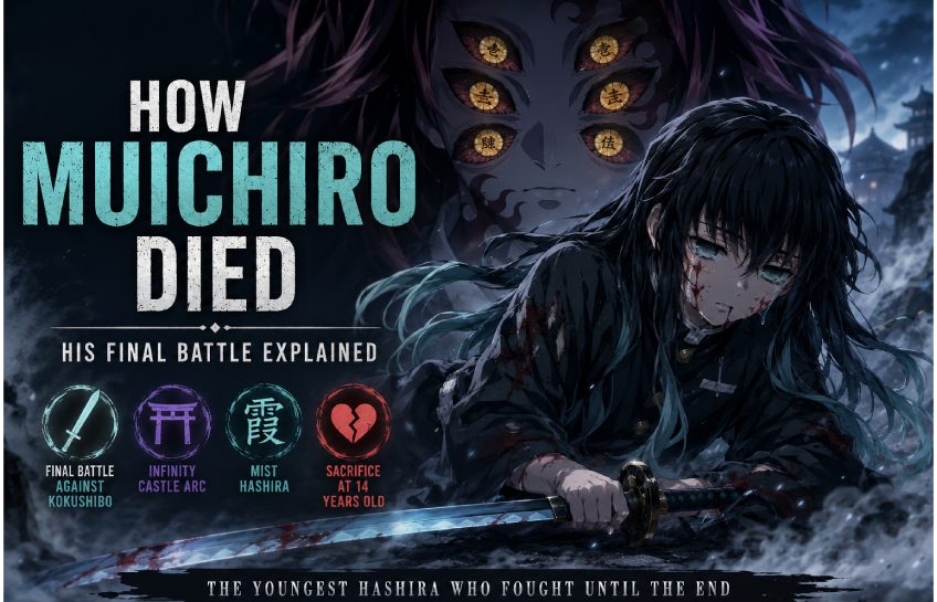 How Muichiro died in Demon Slayer during his final battle with Kokushibo